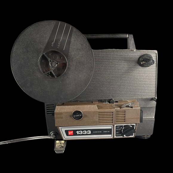 Vintage GAF 2388 Dual 8 Super 8mm Film Projector Model 438-M2 - Picture 4 of 12